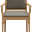 Abbildung Chaise à accoudoirs Liah Vorderansicht