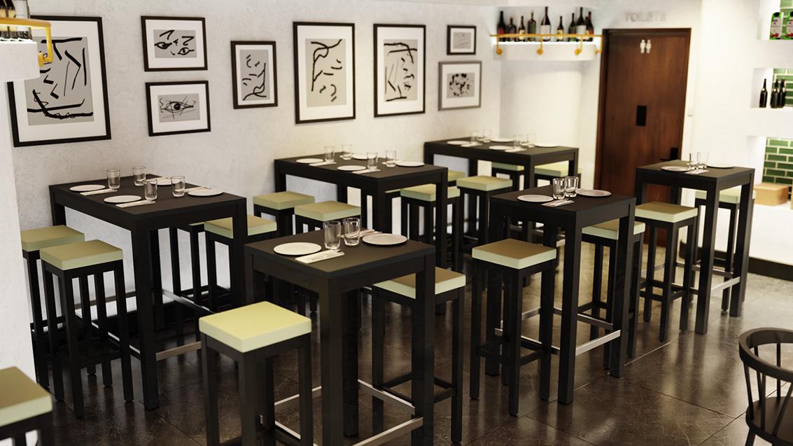 Abbildung Barhocker Delu Ambiente