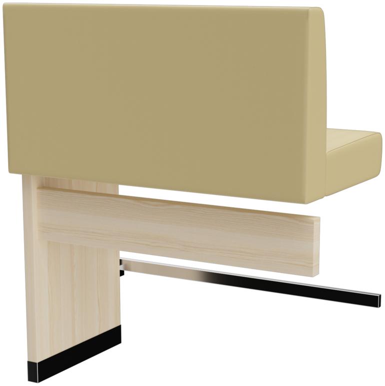Abbildung Extension/End element 100 cm H-Line Schrägansicht