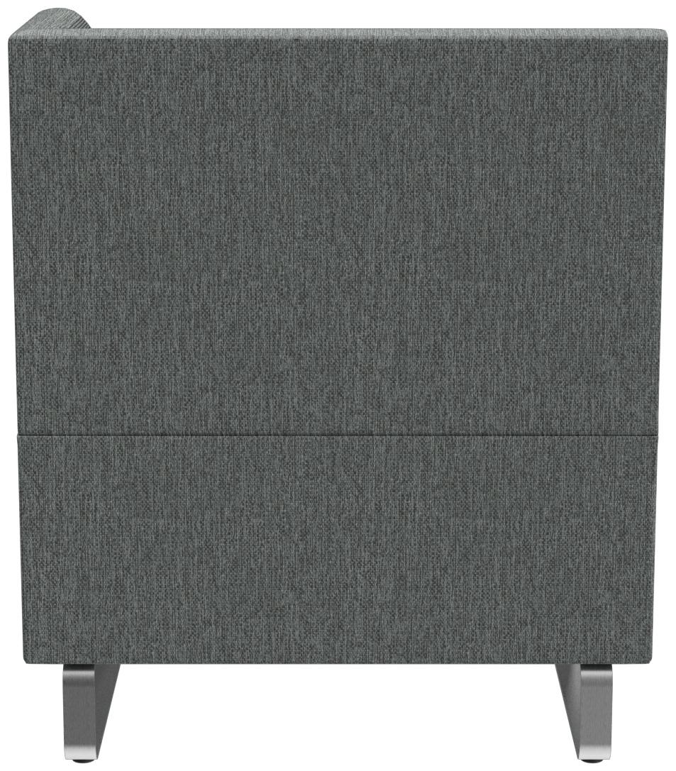 Abbildung Afsluitend element rechts D-Line Rückansicht