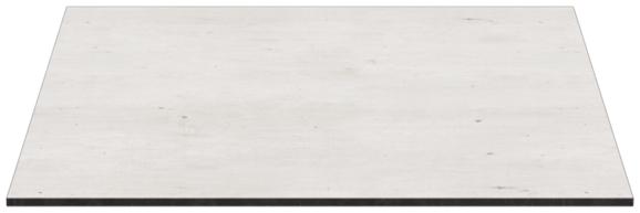 Abbildung Tischplatte Compact Slim Rückansicht
