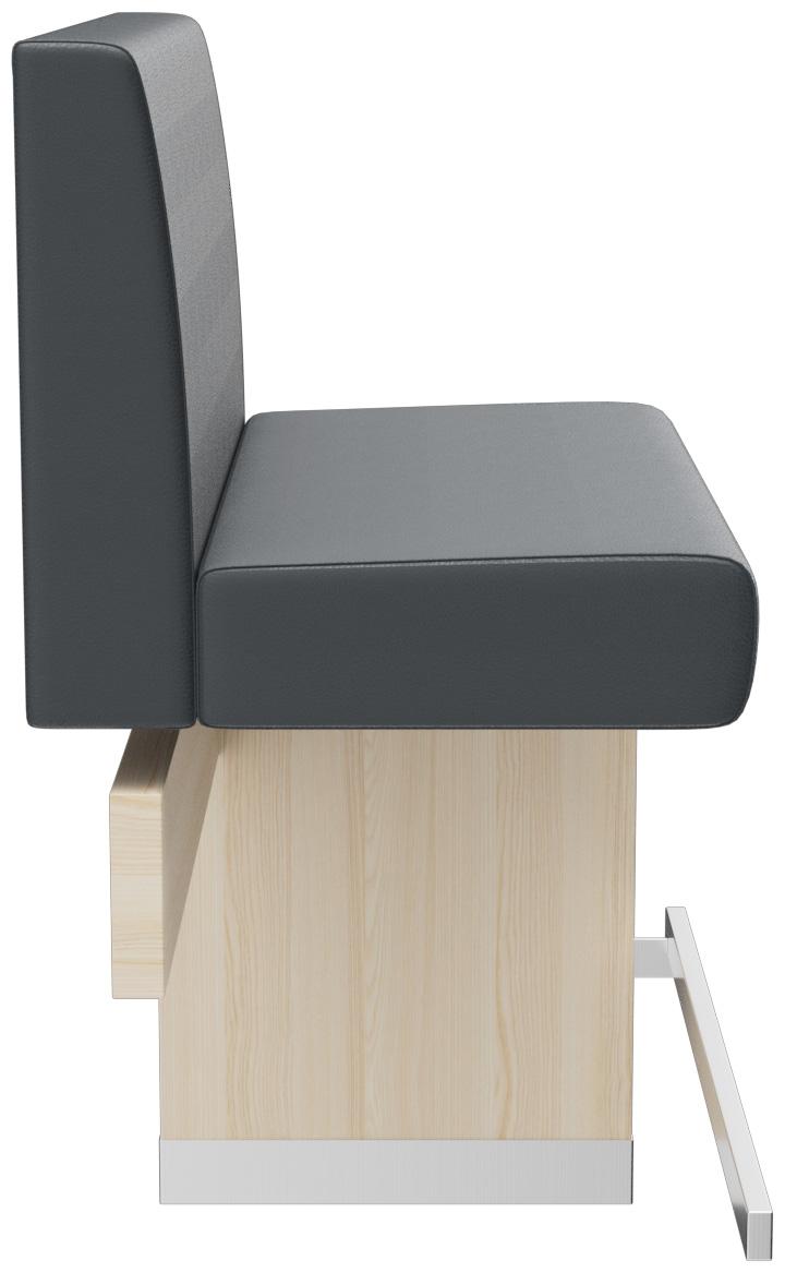 Abbildung Anbau-/Abschlusselement 100 cm H-Line Seitenansicht