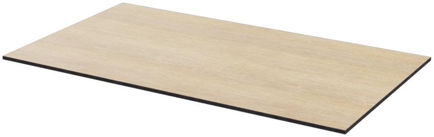 Abbildung Tischplatte Compact Slim Schrägansicht