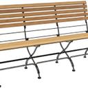 Abbildung 3-seater bench Valentin Schrägansicht