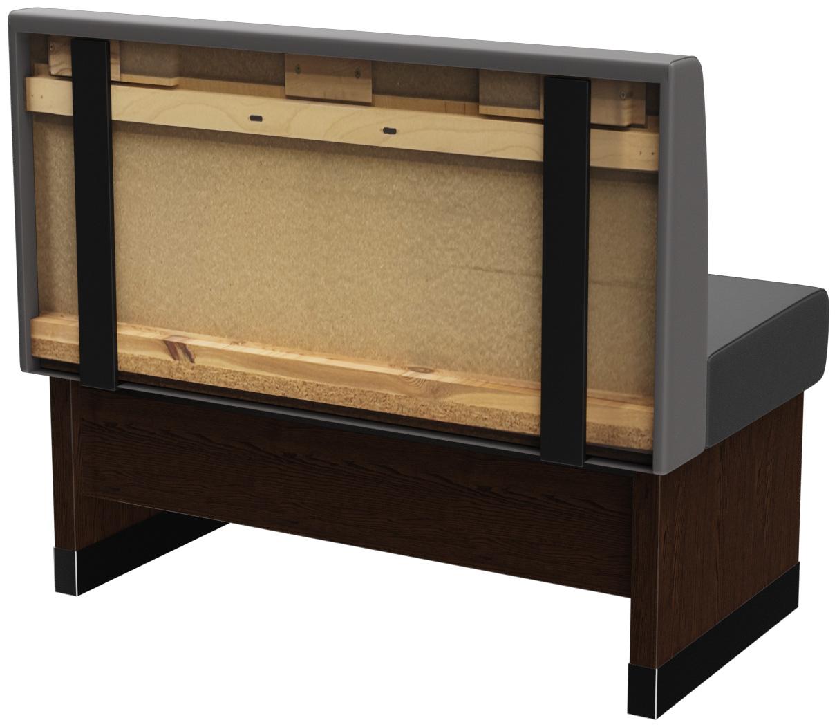 Abbildung Einzel-/Grundelement 100 cm H-Line Schrägansicht