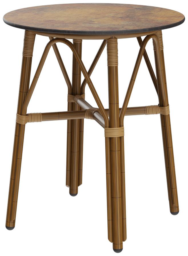 Abbildung Table à manger Marysol Schrägansicht