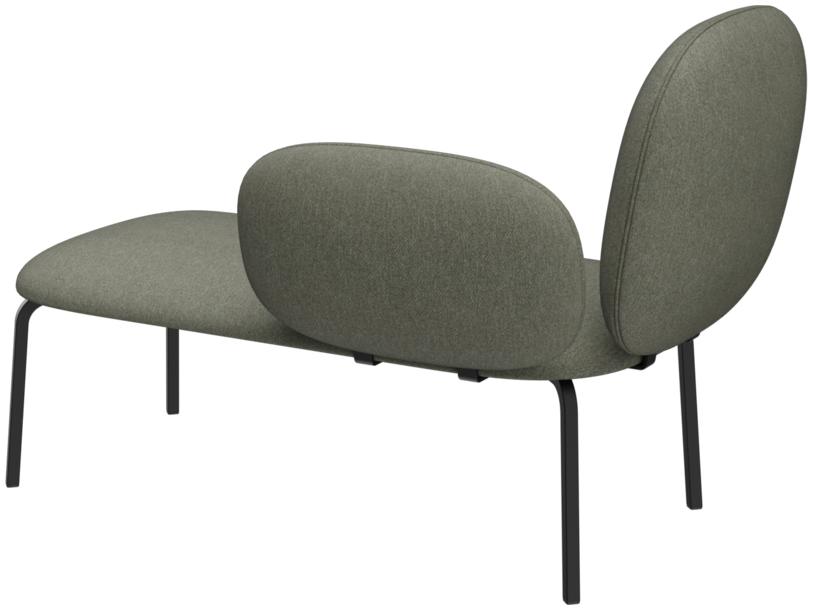 Abbildung Left-hand facing chaise longue Liberty Schrägansicht