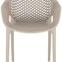 Abbildung Chaise à accoudoirs Emilia Vorderansicht