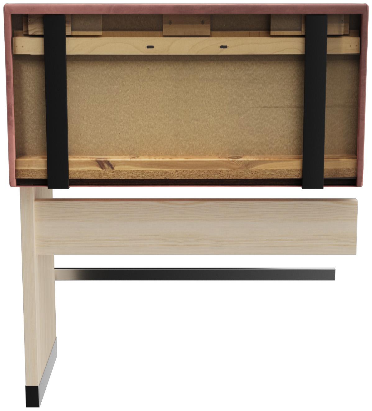 Abbildung Anbau-/Abschlusselement 100 cm H-Line Rückansicht