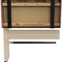 Abbildung Anbau-/Abschlusselement 100 cm H-Line Rückansicht