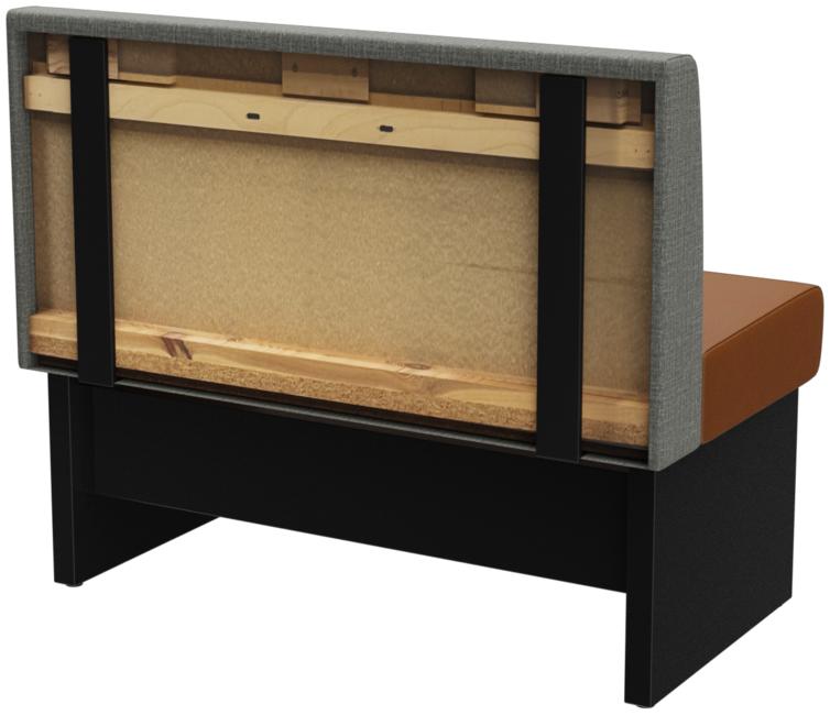 Abbildung Single/base element 100 cm H-Line Schrägansicht