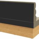 Abbildung Einzelelement 120 cm Ripple Schrägansicht