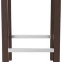 Abbildung halbhoher Tisch Dunia Seitenansicht