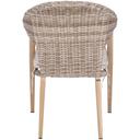 Abbildung Chaise à accoudoirs Maveno Rückansicht