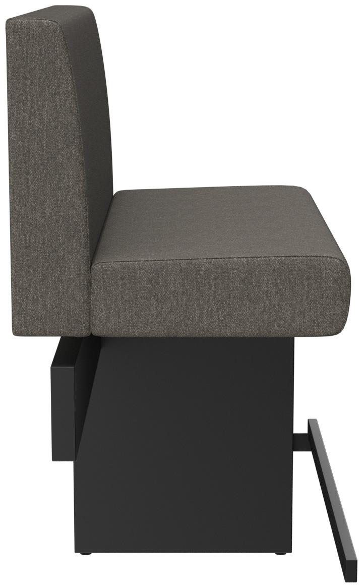 Abbildung Anbau-/Abschlusselement 100 cm H-Line Seitenansicht