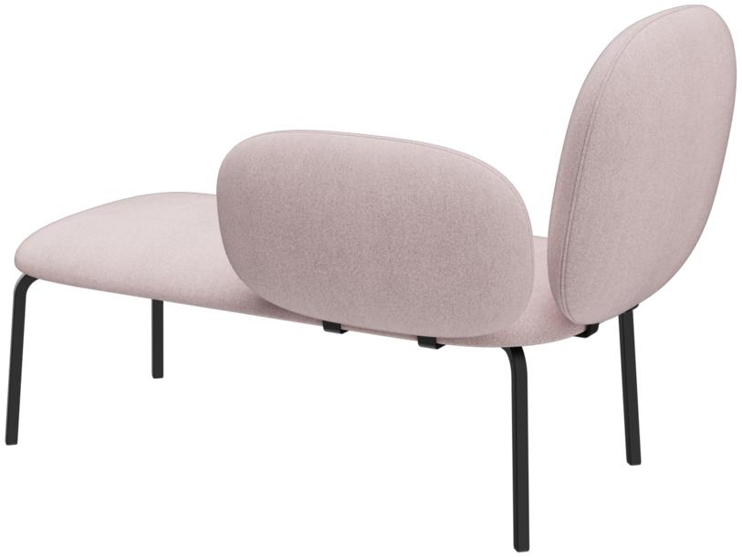 Abbildung Left-hand facing chaise longue Liberty Schrägansicht
