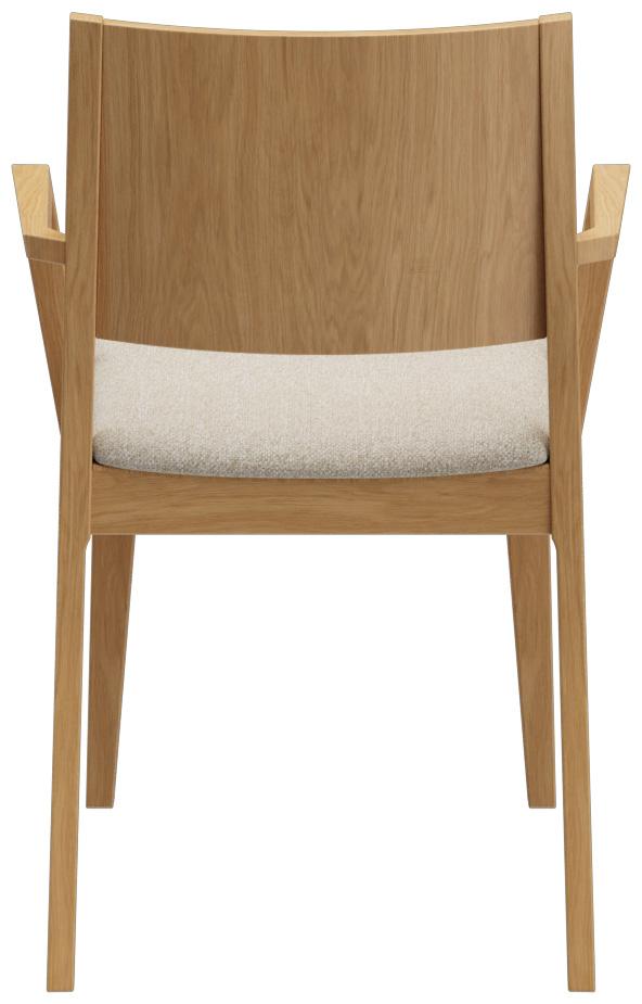 Abbildung Armlehnstuhl Quin Rückansicht