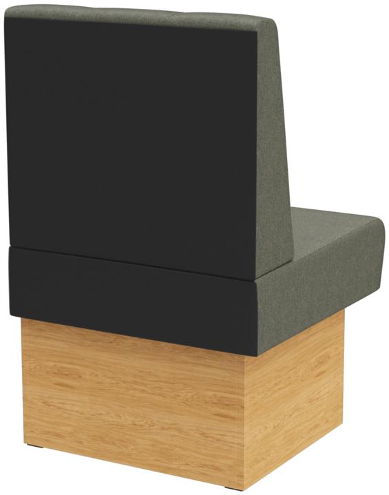 Abbildung Abschlusselement links 60cm Hester Schrägansicht