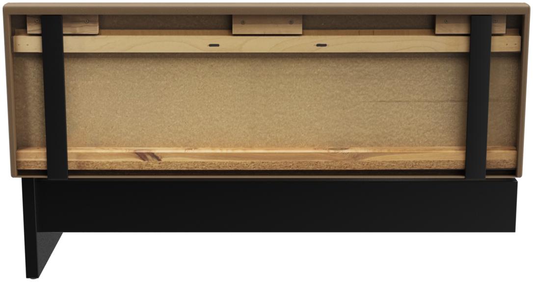 Abbildung Extension/end element 150 cm H-Line Rückansicht