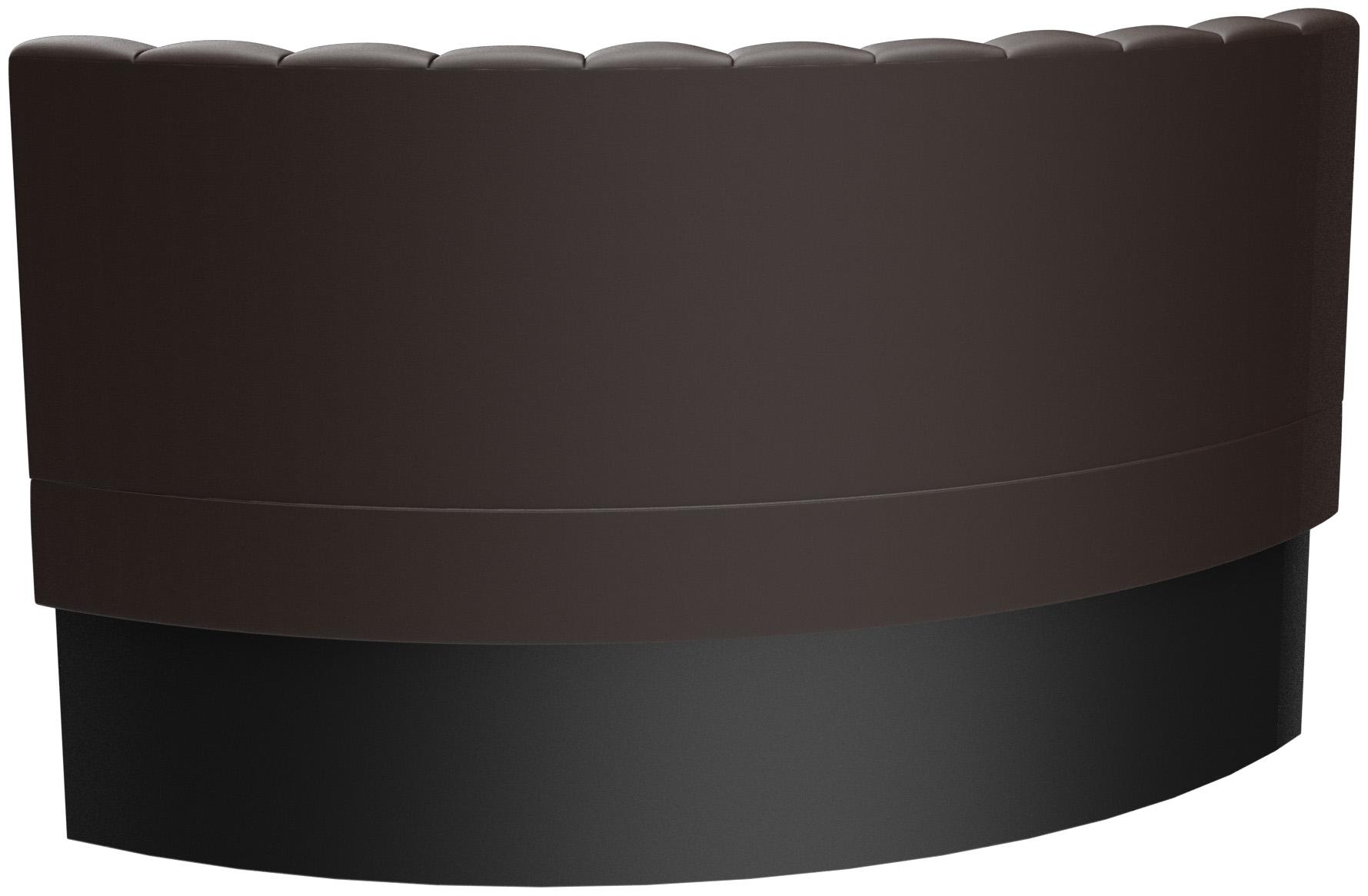 Abbildung Abschlusselement links rund Felipa Schrägansicht