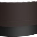 Abbildung Abschlusselement links rund Felipa Schrägansicht