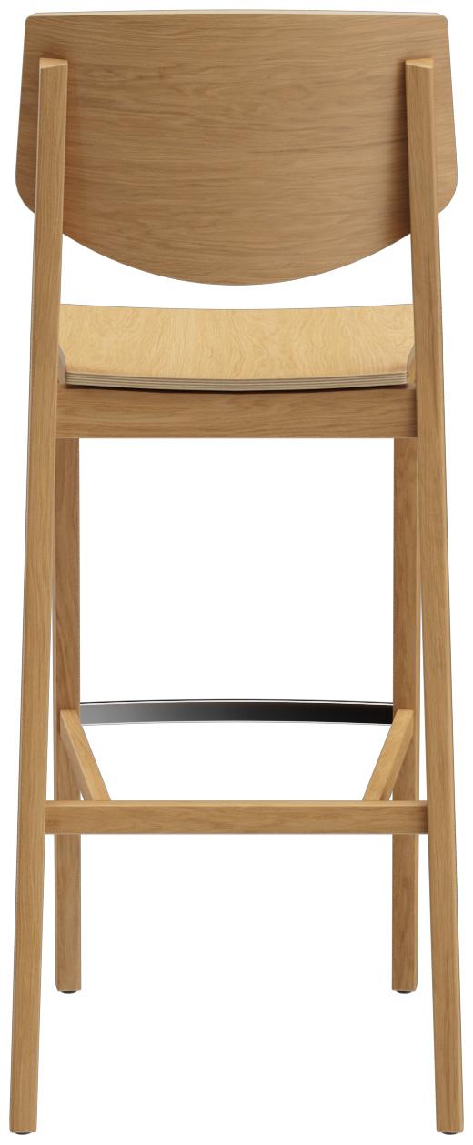 Abbildung bar stool Quorum C Rückansicht