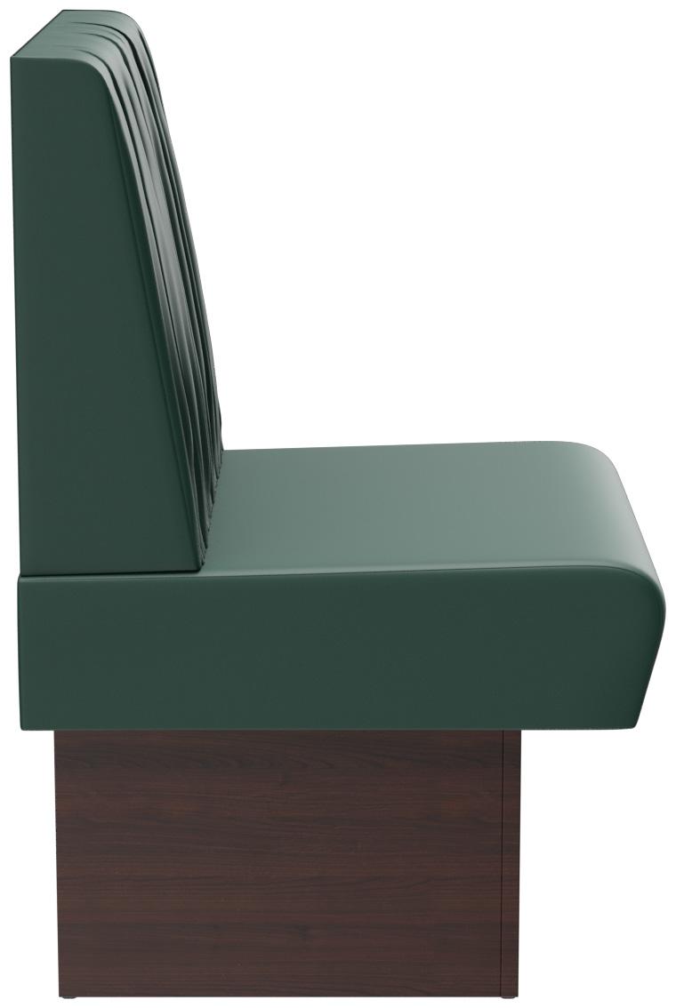 Abbildung Afsluitend element links 60cm Drapelle Seitenansicht