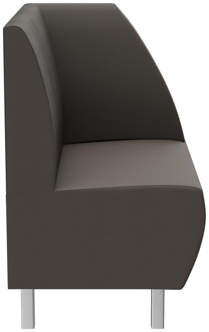 Abbildung Abschlusselement rechts D-Line Seitenansicht