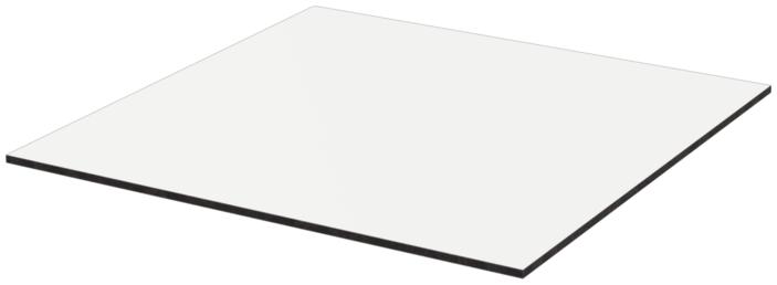 Abbildung Tischplatte Compact Slim Schrägansicht