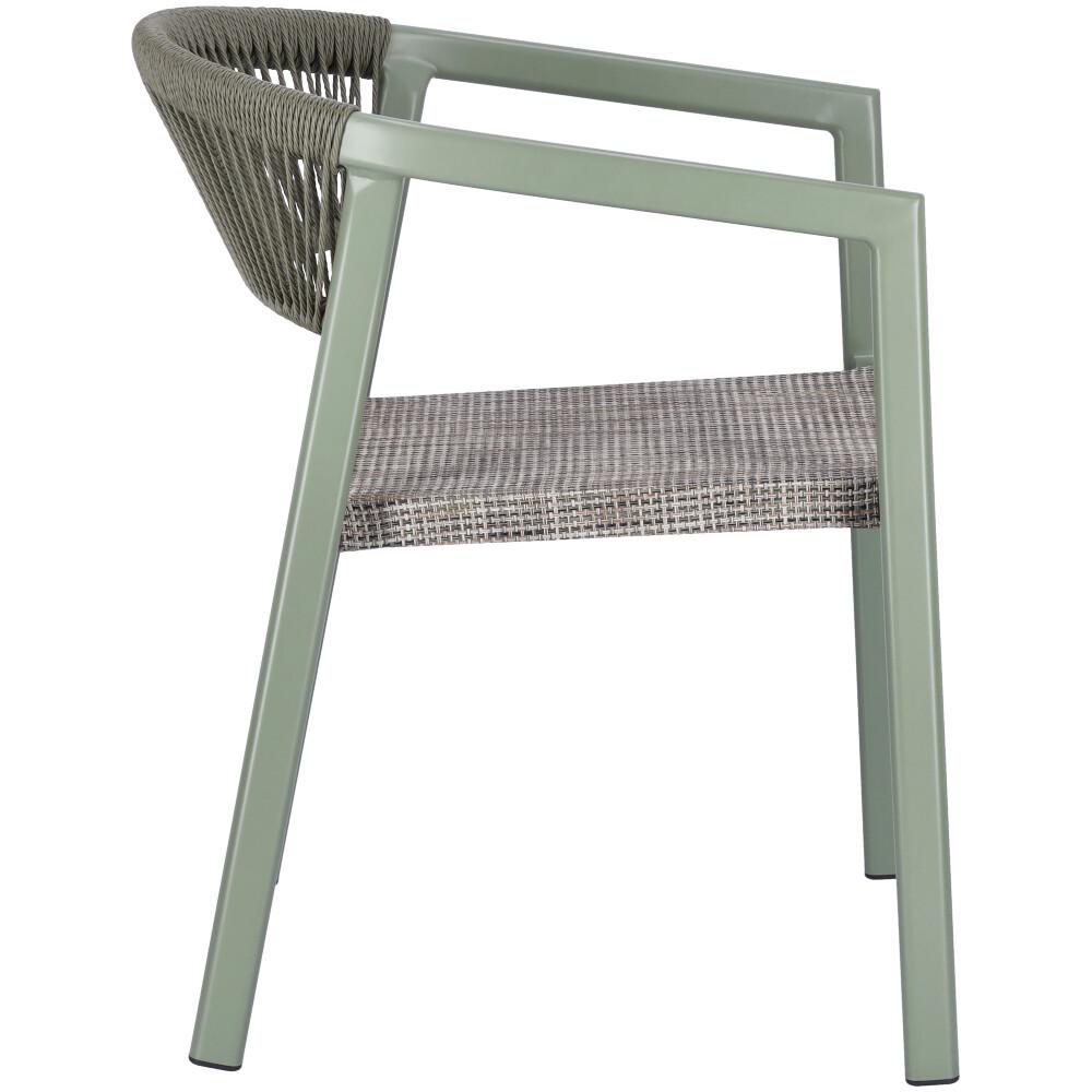 Abbildung Chaise à accoudoirs Malida Seitenansicht