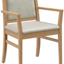 Abbildung Chaise à accoudoirs Liah Schrägansicht