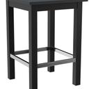 Abbildung halbhoher Tisch Dunia Schrägansicht