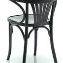 Abbildung Chaise à accoudoirs Greta Schrägansicht