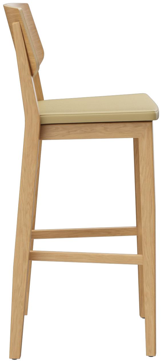 Abbildung Tabouret de bar Quorum C Seitenansicht