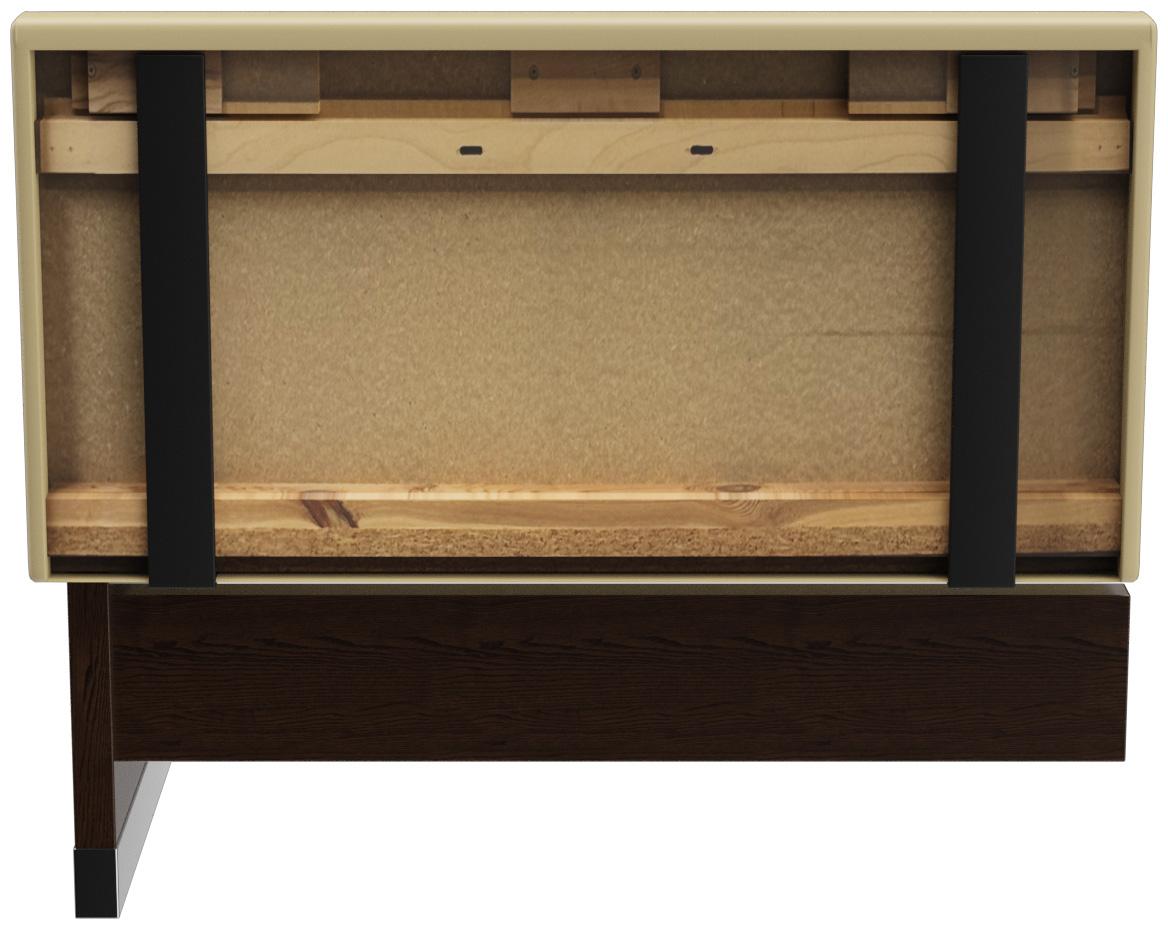 Abbildung Anbau-/Abschlusselement 100 cm H-Line Rückansicht