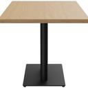 Abbildung Eettafel Kerst Seitenansicht