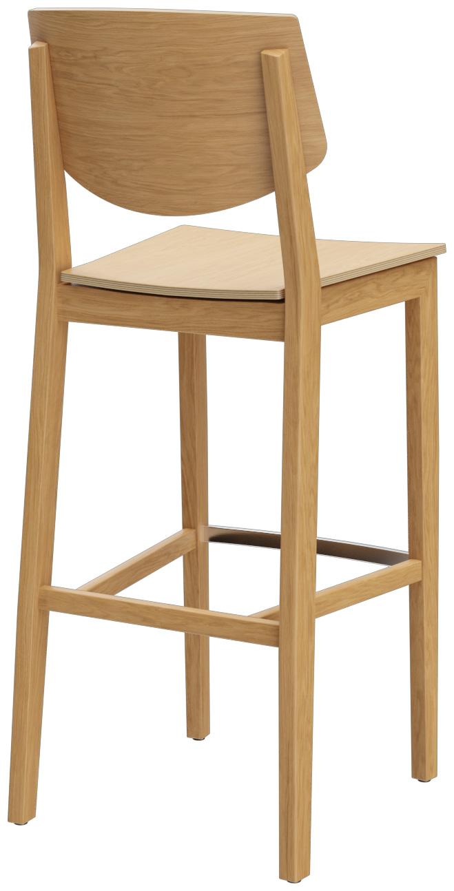 Abbildung bar stool Quorum C Schrägansicht