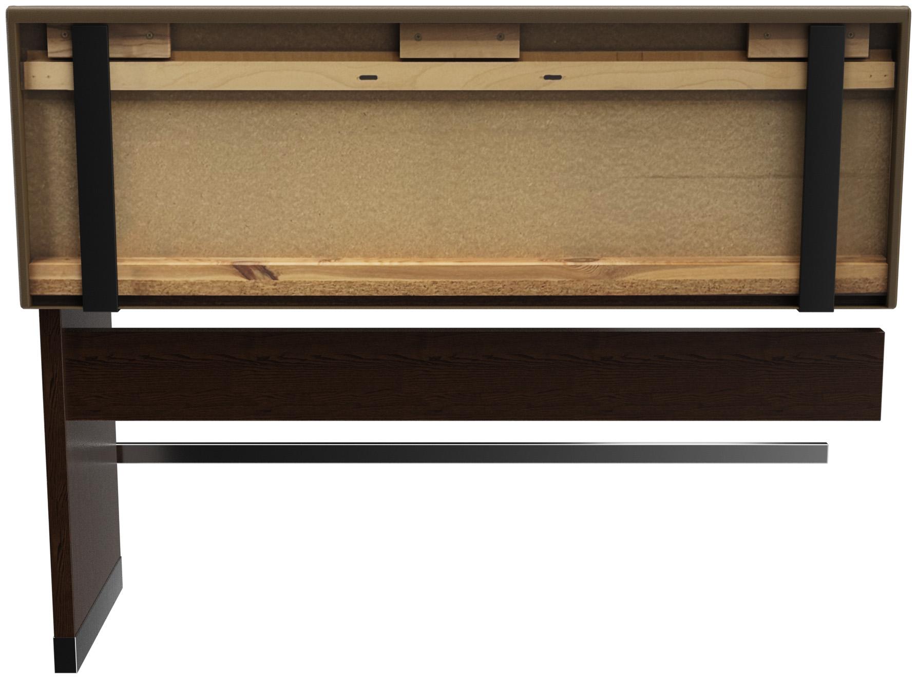 Abbildung Anbau-/Abschlusselement 150 cm H-Line Rückansicht