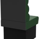 Abbildung Right end element 60 cm Ripple Schrägansicht