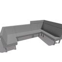 Abbildung Afsluitend element links 60cm Anett Ambiente