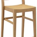 Abbildung halfhoge kruk Quin Schrägansicht