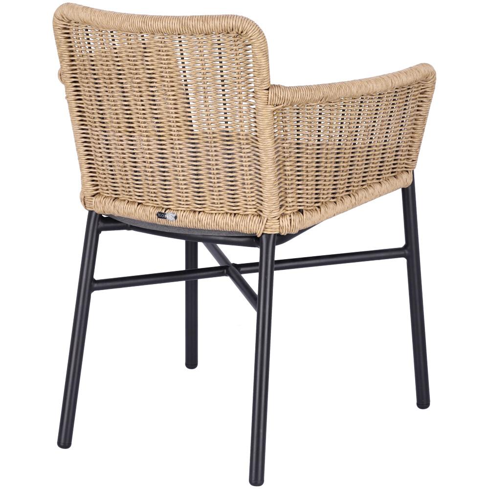 Abbildung Chaise à accoudoirs Usara Schrägansicht