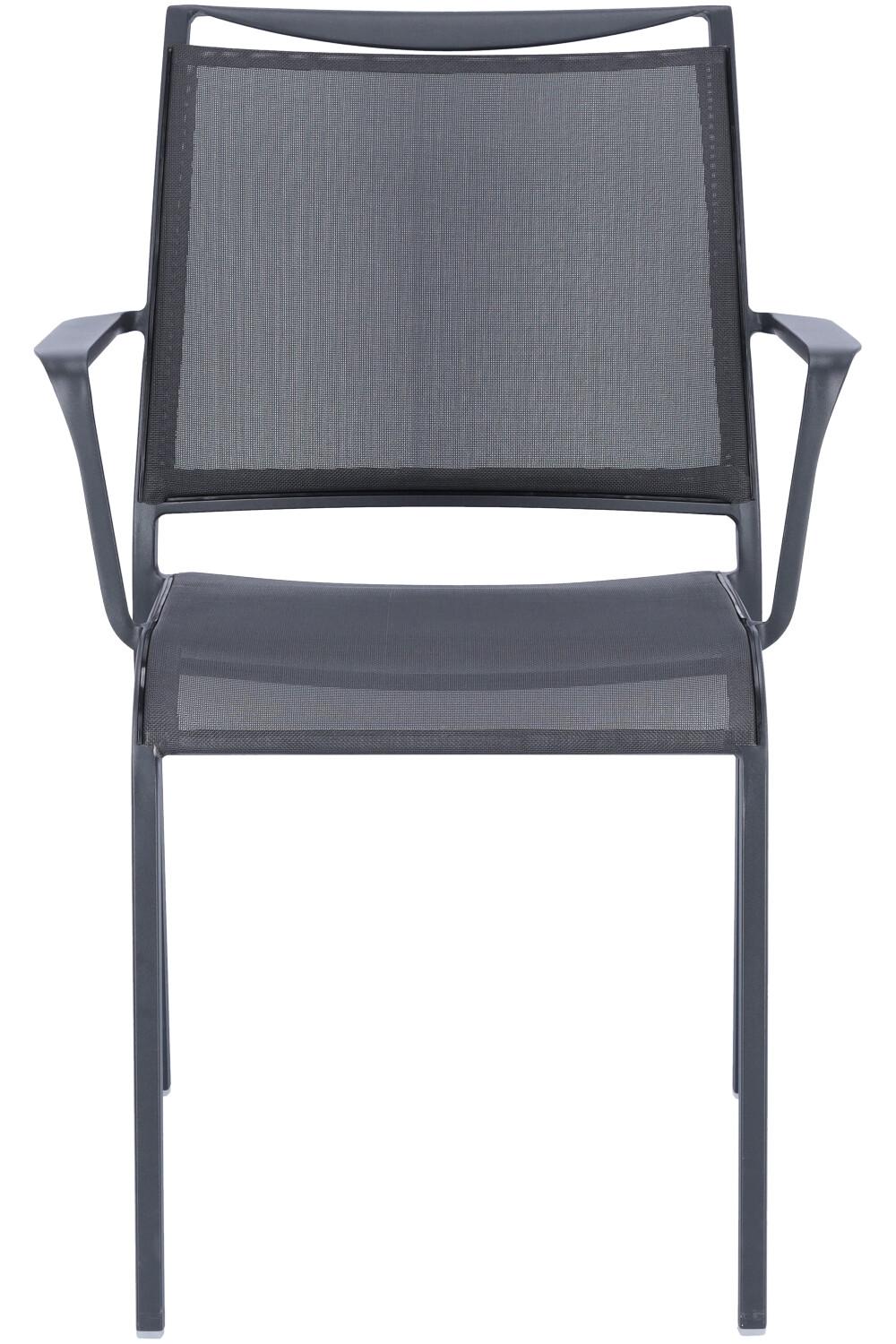 Abbildung Chaise à accoudoirs Taha Vorderansicht