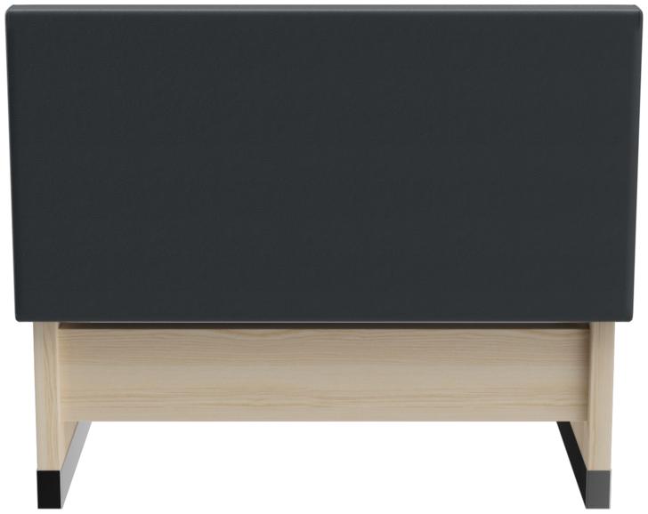 Abbildung Single/base element 100 cm H-Line Rückansicht
