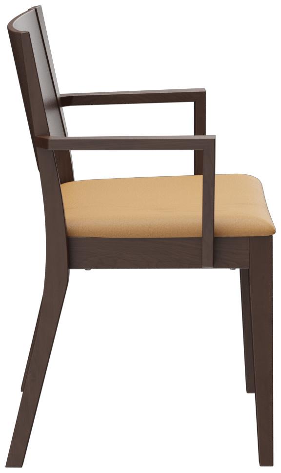 Abbildung Armstoel Quin Seitenansicht