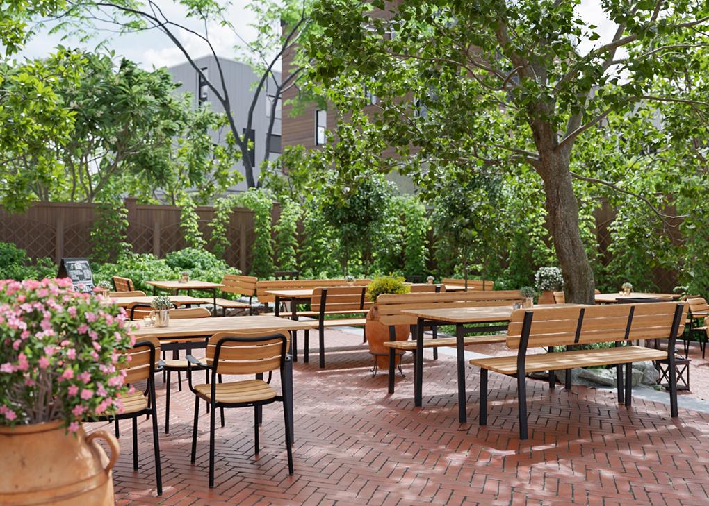 Abbildung 3-seater bench Tadaro Ambiente