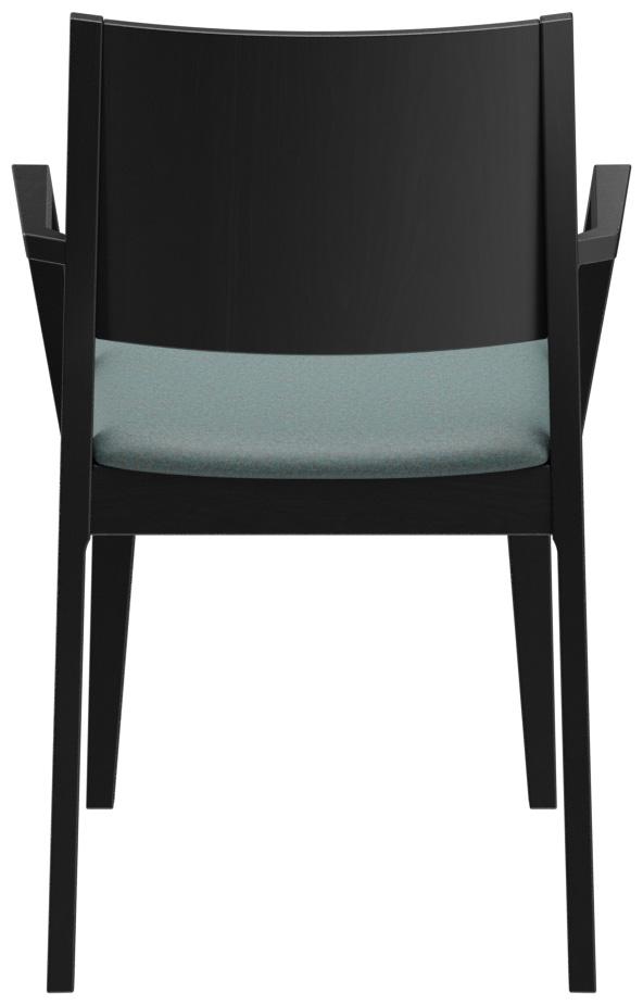 Abbildung Armlehnstuhl Quin Rückansicht