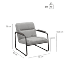 Abbildung Fauteuil Celira