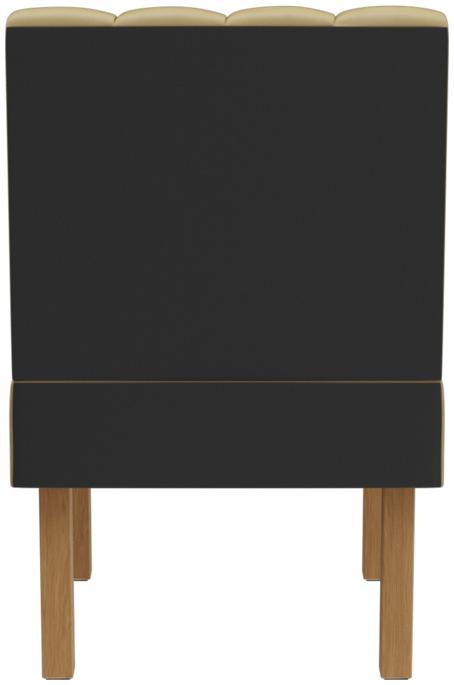 Abbildung Left-hand end element 60 cm Felipa Rückansicht
