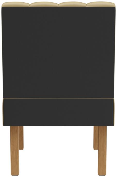 Abbildung Abschlusselement links 60cm Felipa Rückansicht